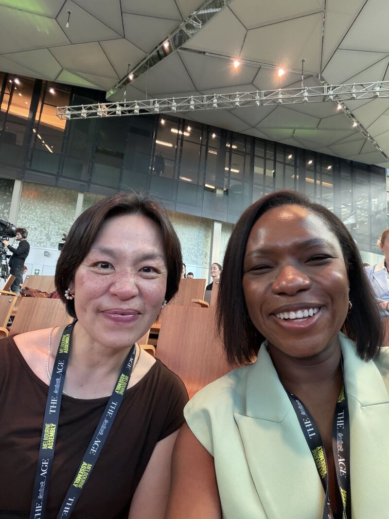 Dr Kafa Lee at The Age Melbourne Assembly